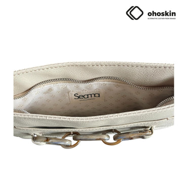 BORSA BRACCIALETTO - ECOPELLE BEIGE