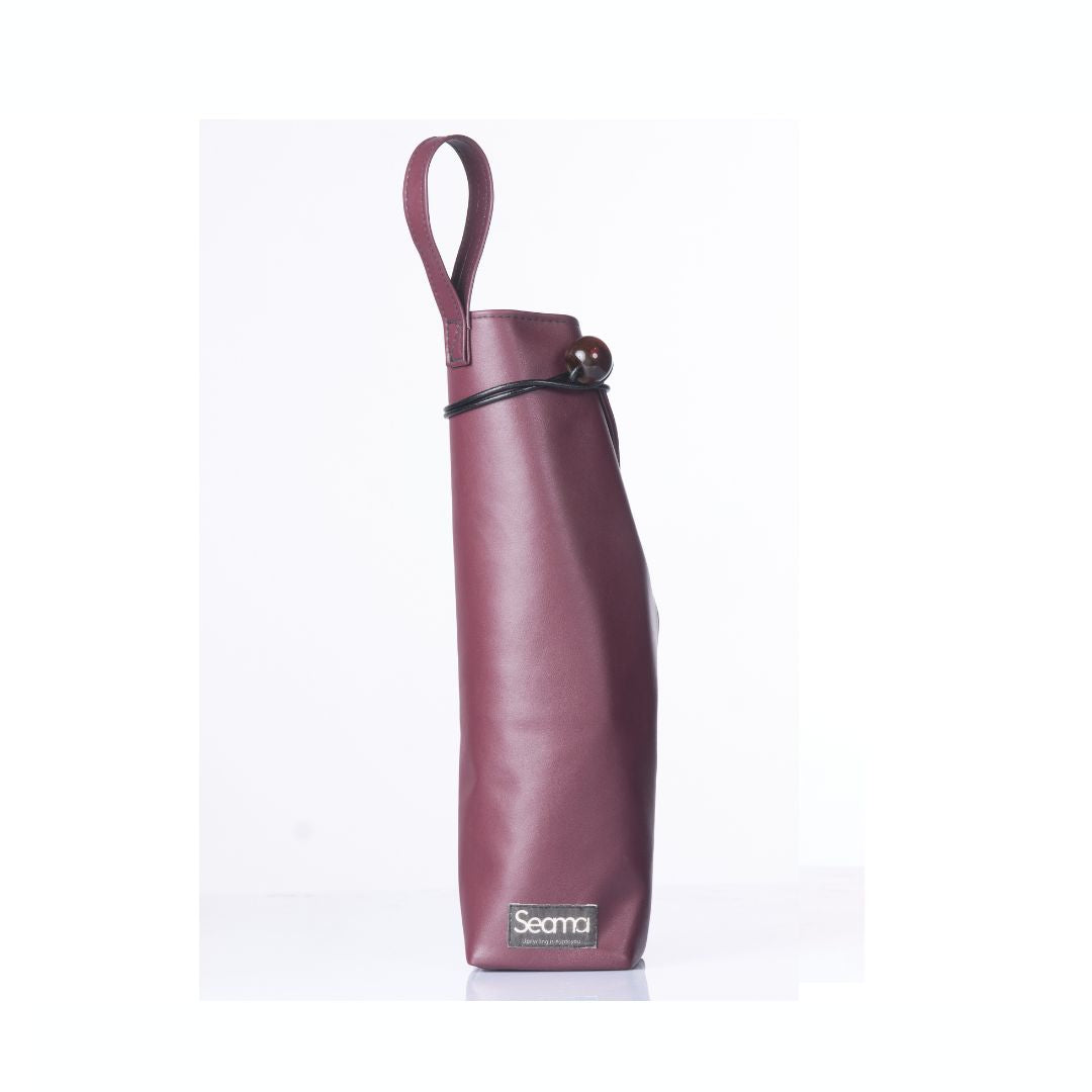 Porta bottiglia THE WINE JACKET BURGUNDY