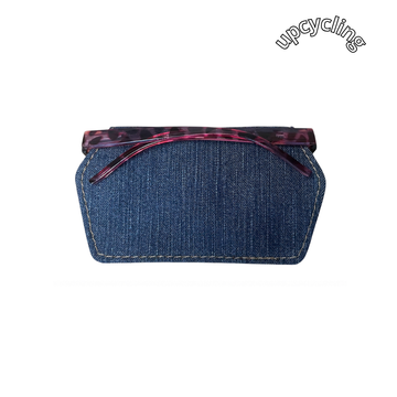 Portaocchiali Trama - Denim scuro